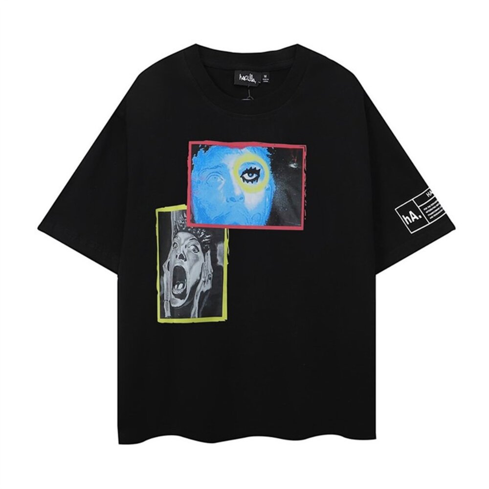 Haculla Patchwork Print Short Sleeves